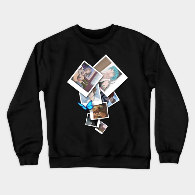 Life in Pictures Crewneck Sweatshirt by TeruTeeSign